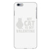 my cat is my valentine iPhone 6/6s Plus Case