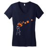 autumn breeze Women's V-Neck T-Shirt
