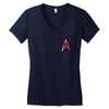 Star Trek Engineering Uniform Women's V-Neck T-Shirt