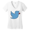boy bird Women's V-Neck T-Shirt