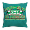 property of st Throw Pillow