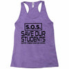S.O.S. Save Our Students Racerback Tank