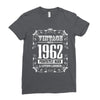 vintage made in 1962 perfectly aged a living legend Ladies Fitted T-Shirt