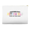 Greeting From Astroworld Wish You Were Here Accessory Pouches