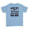 Back Off Crazy Aunt Afraid To Use Her Youth Tee