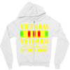 vietnam veteran Zipper Hoodie