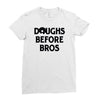 doughs before bros Ladies Fitted T-Shirt