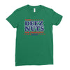 vote deez nuts Ladies Fitted T-Shirt