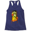 frog funny cocktail Racerback Tank