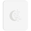 i love you to the moon and back babygrow Mousepad