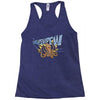 octopus with bubble gun goes pewpew Racerback Tank