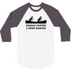 funny t shirt cool t shirt funny shirt geeky tshirt canoe nerd t shirt 3/4 Sleeve Shirt
