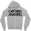 captain marvel 5 Zipper Hoodie
