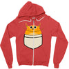 pocket monster Zipper Hoodie