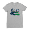 cupman and robin Ladies Fitted T-Shirt