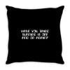 have you tried turning it off and on again  computer it  crowd Throw Pillow