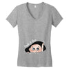 Peek a Boo Women's V-Neck T-Shirt