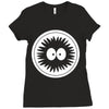totoro soot sprite Ladies Fitted T-Shirt