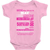 quens are born in may Baby Bodysuit