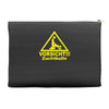 vorsicht zuchtbulle funny Accessory Pouches