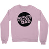 world's okayest dad Crewneck Sweatshirt