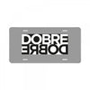 Dobre Twins License Plate