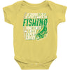 talk to myself fishing Baby Bodysuit