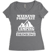 camping Women's Triblend Scoop T-shirt