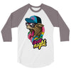 up all night cat 3/4 Sleeve Shirt