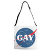 Nasa Parody Gay Adjustable Strap Totes