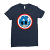 angry captain Ladies Fitted T-Shirt