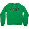 santa colorful glitter Crewneck Sweatshirt