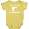call me nighthawk step brothers Baby Onesie