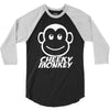 cheeky monkey funny 3/4 Sleeve Shirt