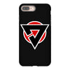 red black zero iPhone 8 Plus
