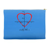 geek love shirt Accessory Pouches