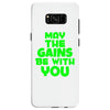 gym gains fitness slogan Samsung Galaxy S8