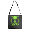 santa carla   murder capital of the world! Adjustable Strap Totes
