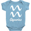 aquarius zodiac Baby Onesie