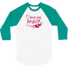 I Love My Bestie 3/4 Sleeve Shirt
