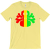 rasta skull and crossbones T-Shirt