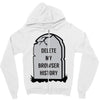 delete my browser history Zipper Hoodie