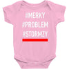 stormzy #merky Baby Bodysuit