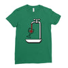 wine Ladies Fitted T-Shirt