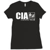 cia casting team funny Ladies Fitted T-Shirt