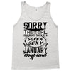 This Girl Is Taken By A Super Sexy January Boyfriend Tank Top