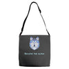 alpha wolf Adjustable Strap Totes