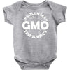 gmo test subject v2 anti gmo soy fruit vegetables Baby Onesie