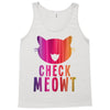CHECK MEOWT CAT Tank Top