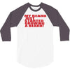beard jus started 3/4 Sleeve Shirt